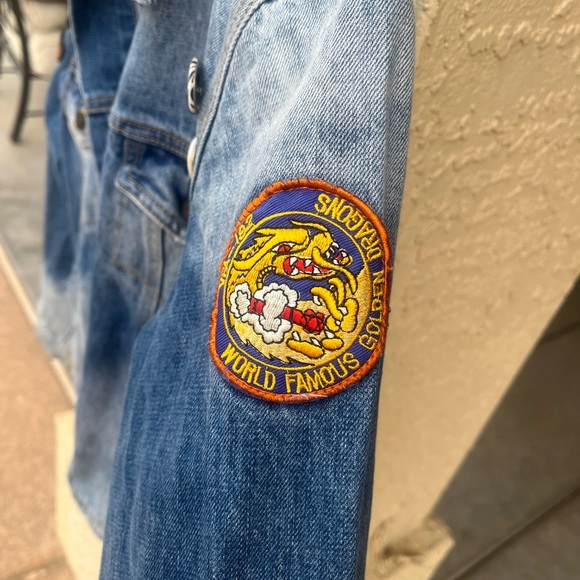 Wolfgang’s Design By Dragonfly Denim Jacket Bob Marley XL - Picture 2 of 10